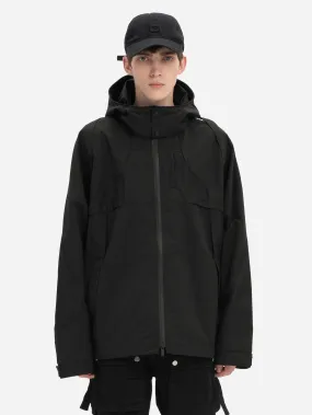 004 - Intervein Panelled Windbreaker