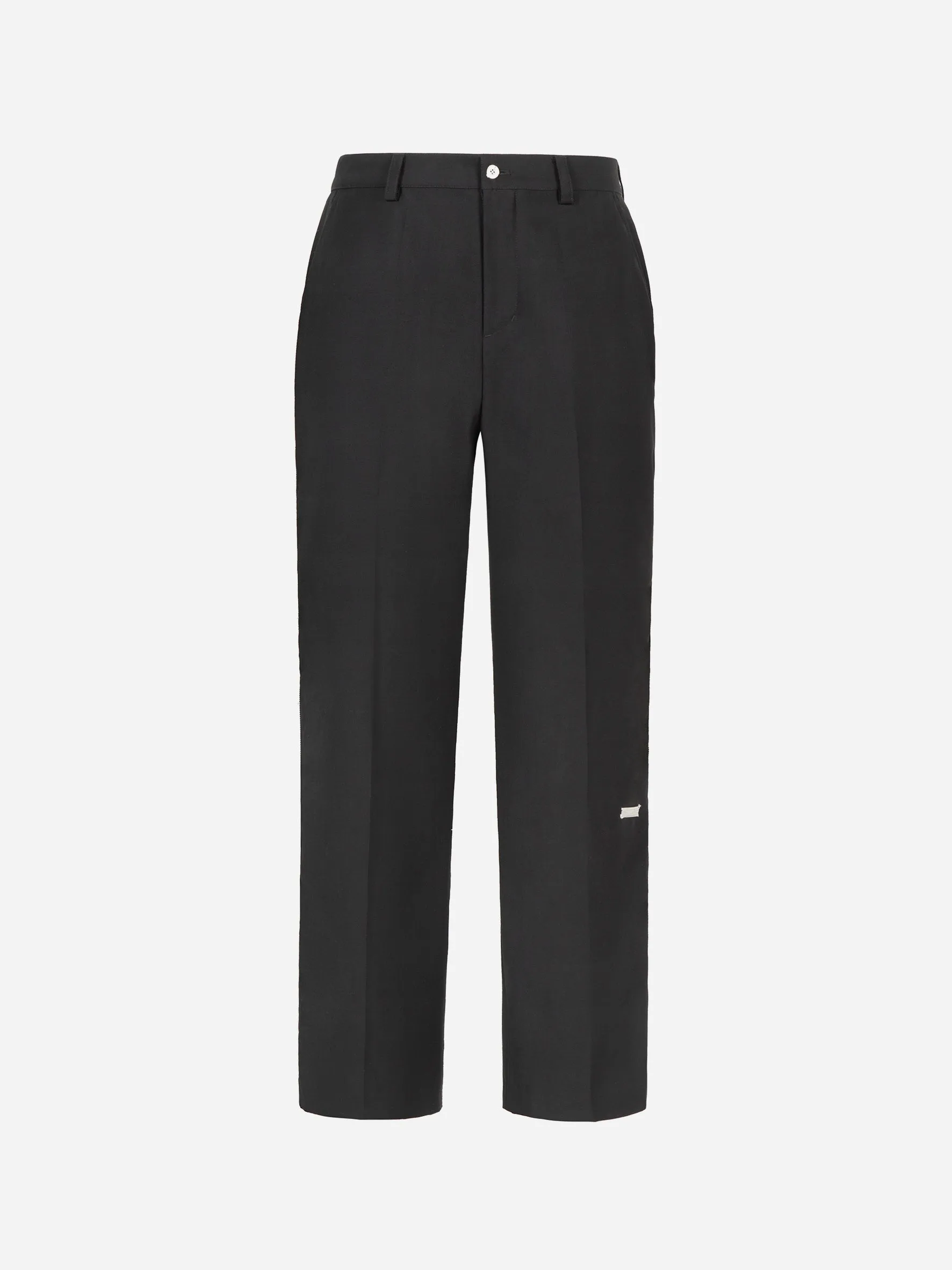 006 - "Hidden Luster" Zipper Tailored Trousers