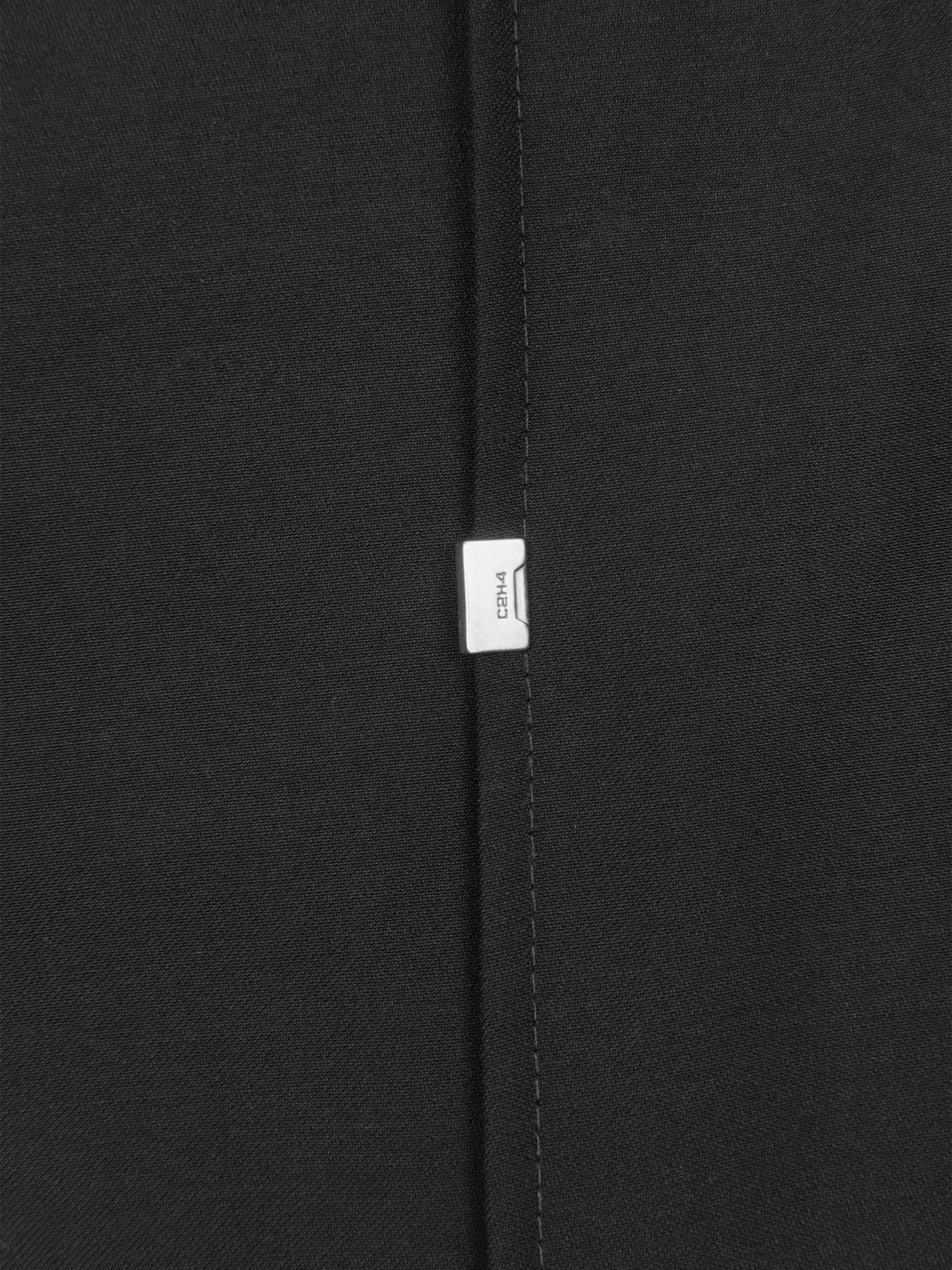 006 - "Hidden Luster" Zipper Tailored Trousers