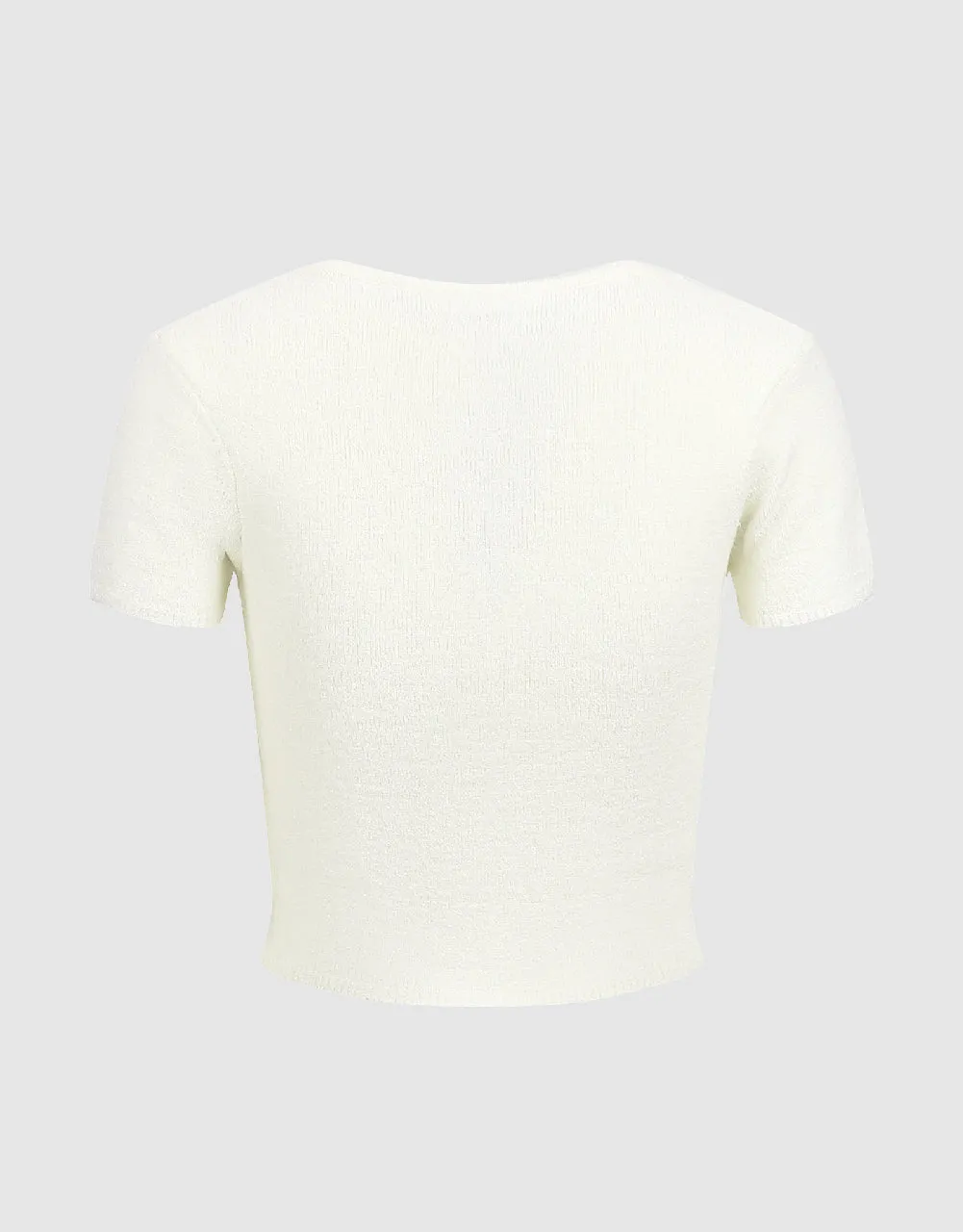 2 In 1 Knitted T-Shirt