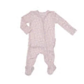 2 way zipper footie little daisy