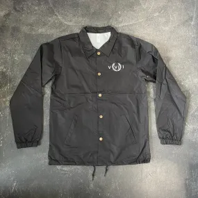 561 Windbreaker Coaches Jacket Black/White