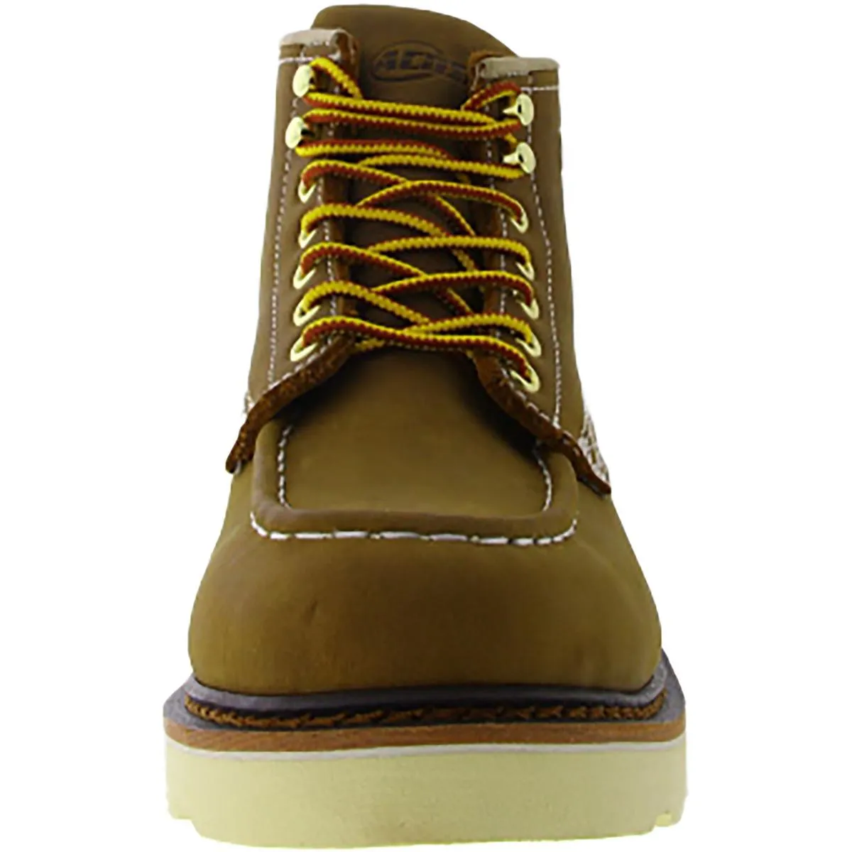 ACDSAF Mens Faux Leather Ankle Chukka Boots