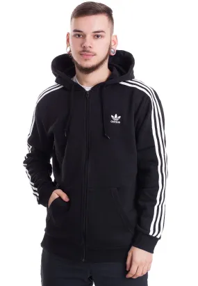 Adidas - 3-Stripes Black - Zipper