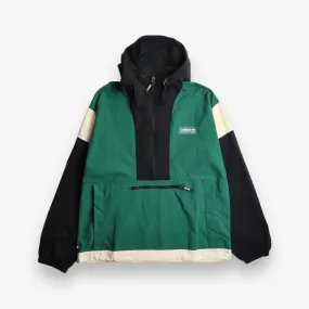 ADIDAS ADVENTURE PREMIUM WINDBREAKER DARK GREEN BLACK IC5640