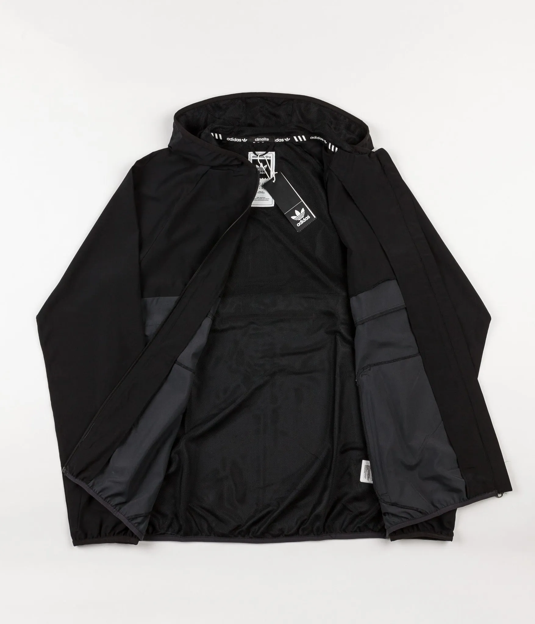 Adidas Blackbird Windbreaker Jacket - Black / Carbon