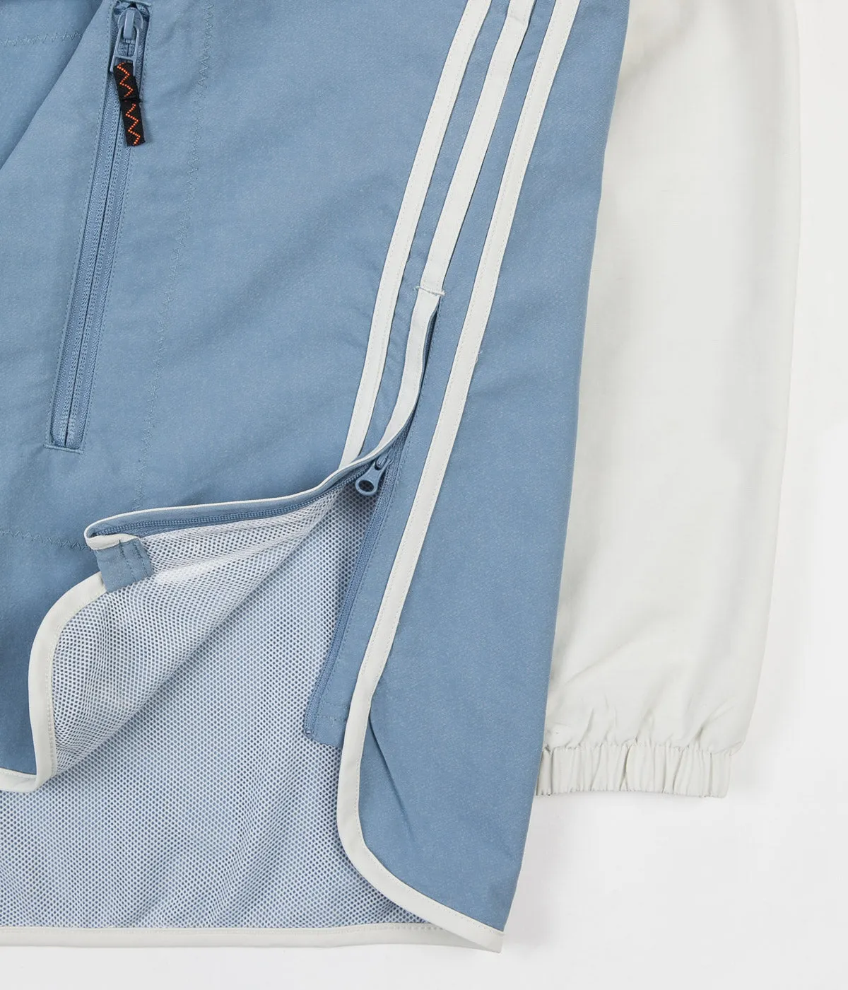 Adidas Dakari Windbreaker Jacket - Raw White / Raw Grey