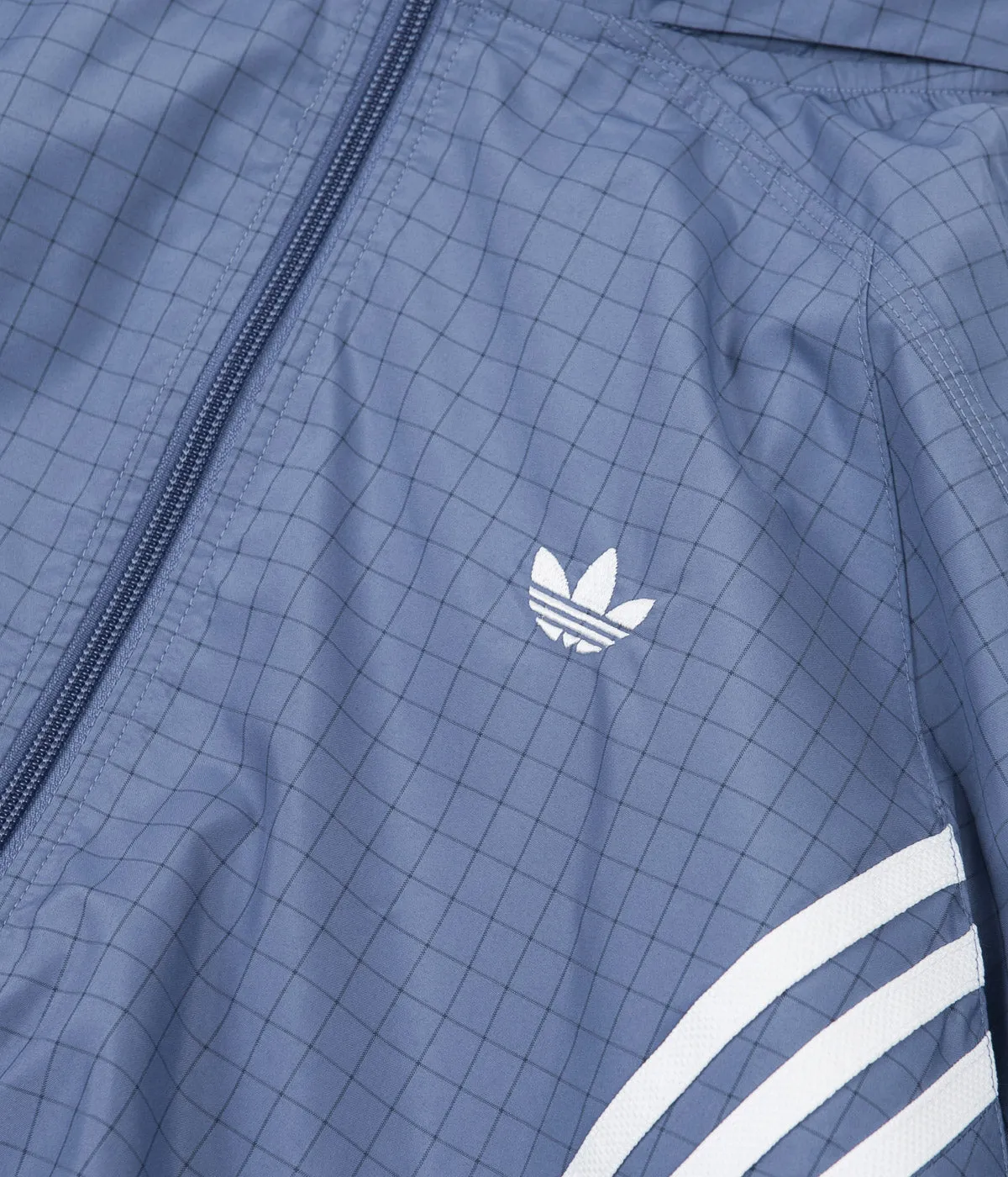 Adidas PB Workshop Windbreaker Jacket - Crew Blue / Crew Navy / White