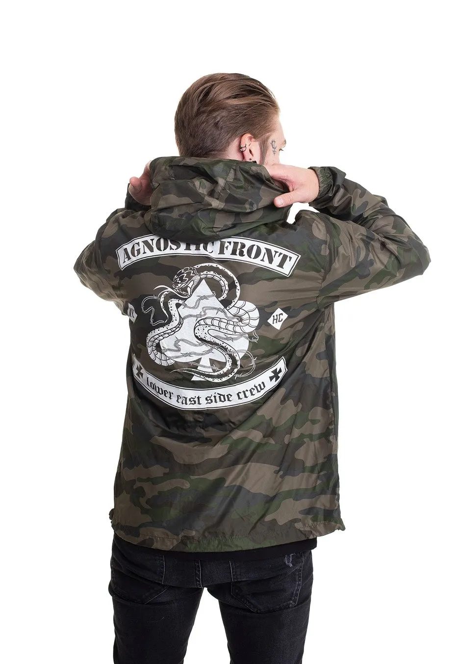 Agnostic Front - Snake Camo - Windbreaker