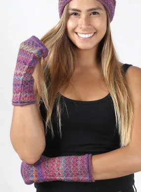 Alpaca Gloves - Printed - Mosaic