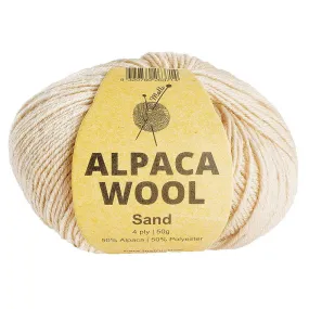 Alpaca Wool, Sand