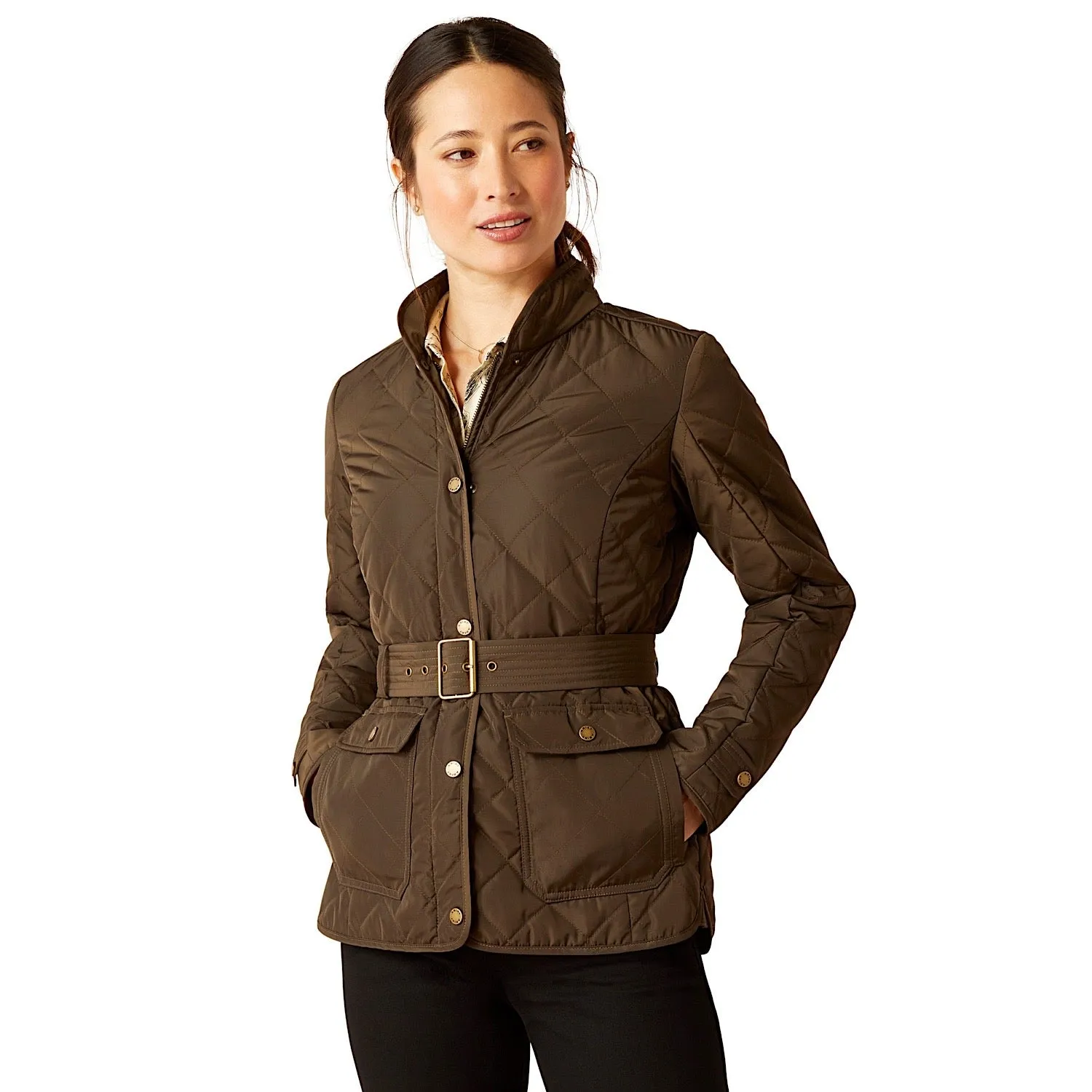 Ariat Womens Woodside Jacket Earth