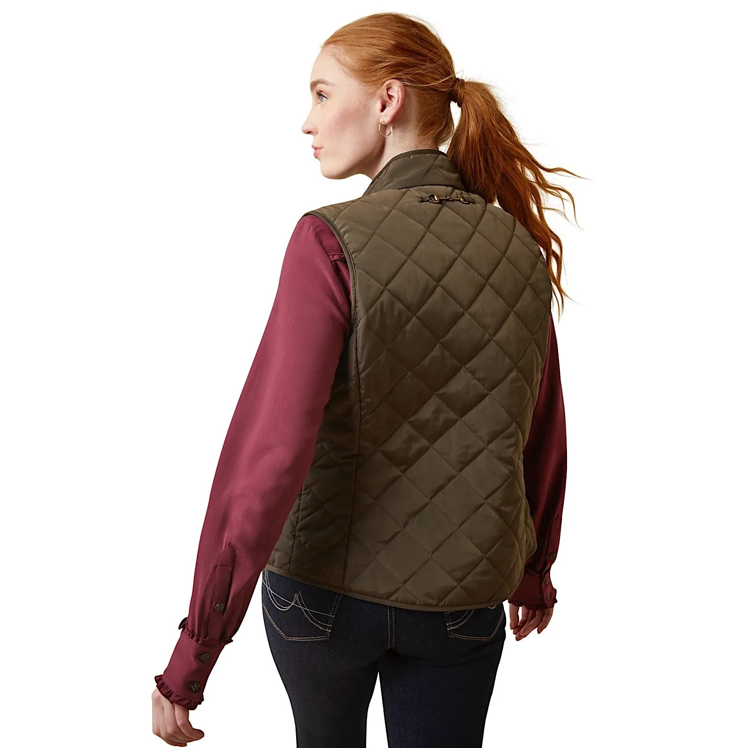 Ariat Womens Woodside Vest Earth