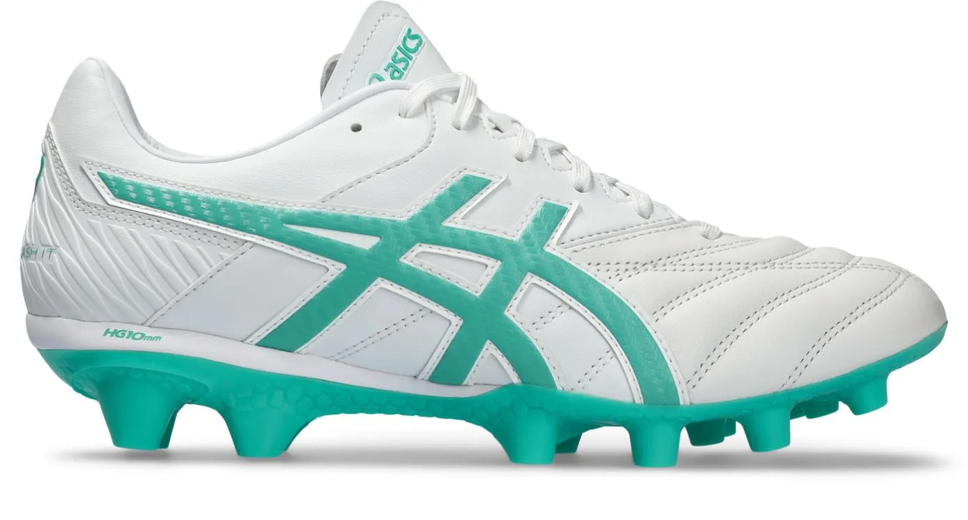 Asics Lethal Flash IT Boots – White / Aurora Green