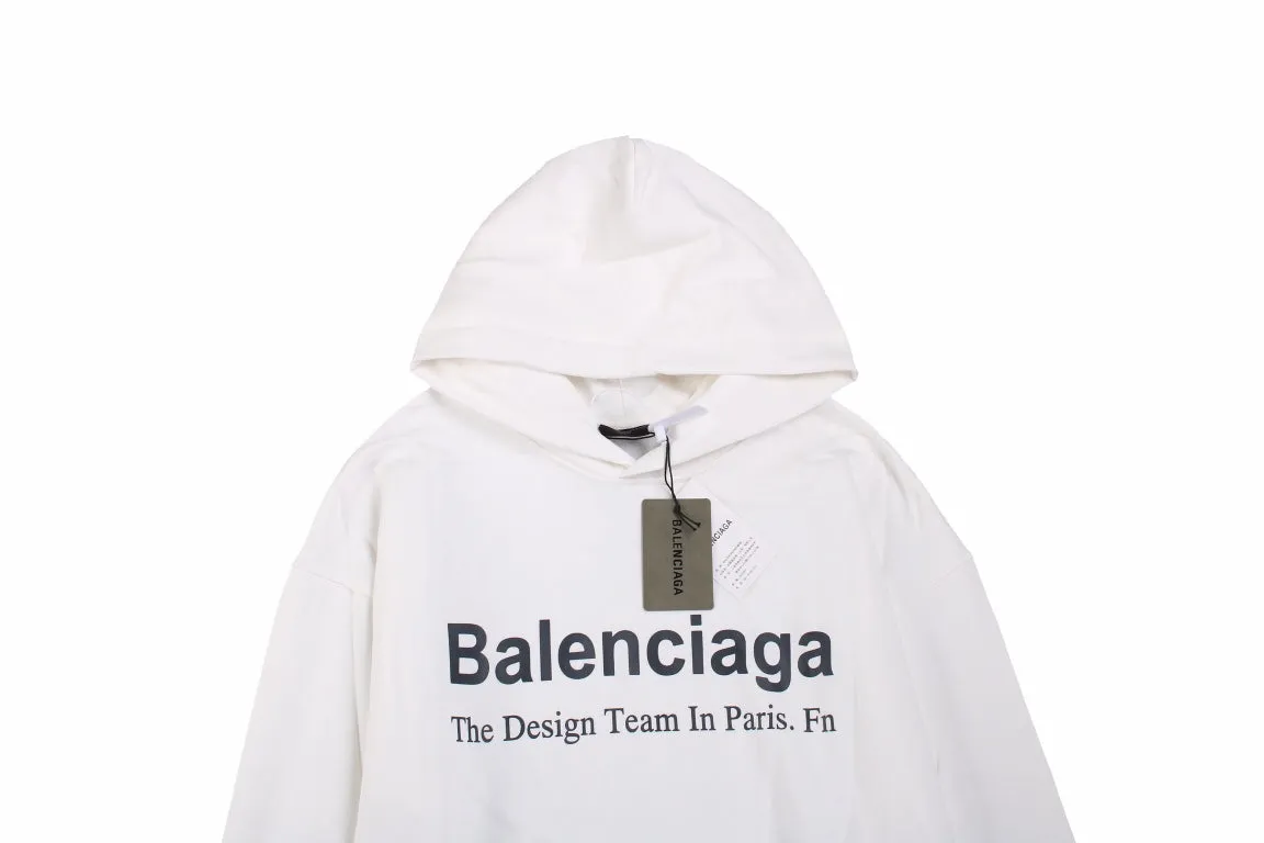 Balenciaga Paris Team Hoodie