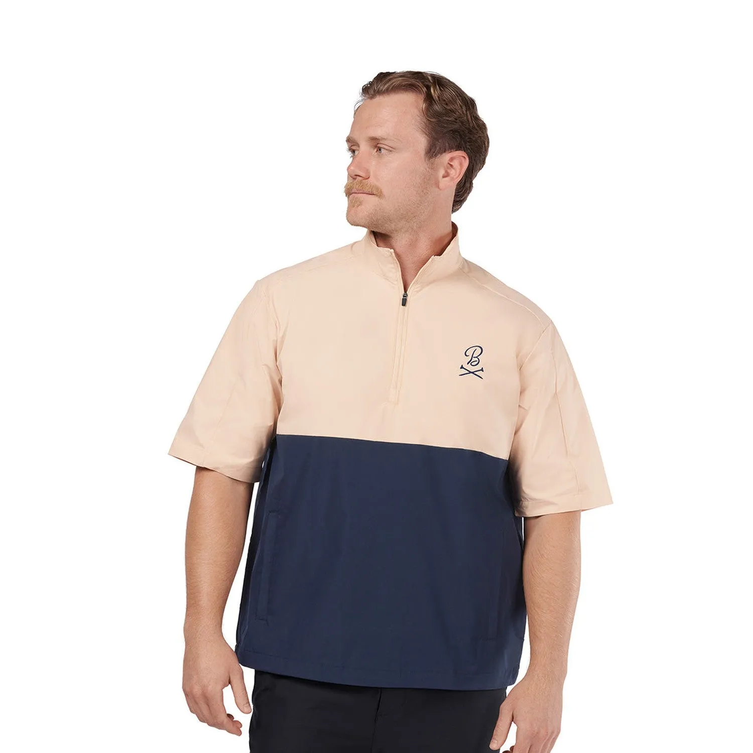 Barstool Golf Crossed Tees Short Sleeve Windbreaker