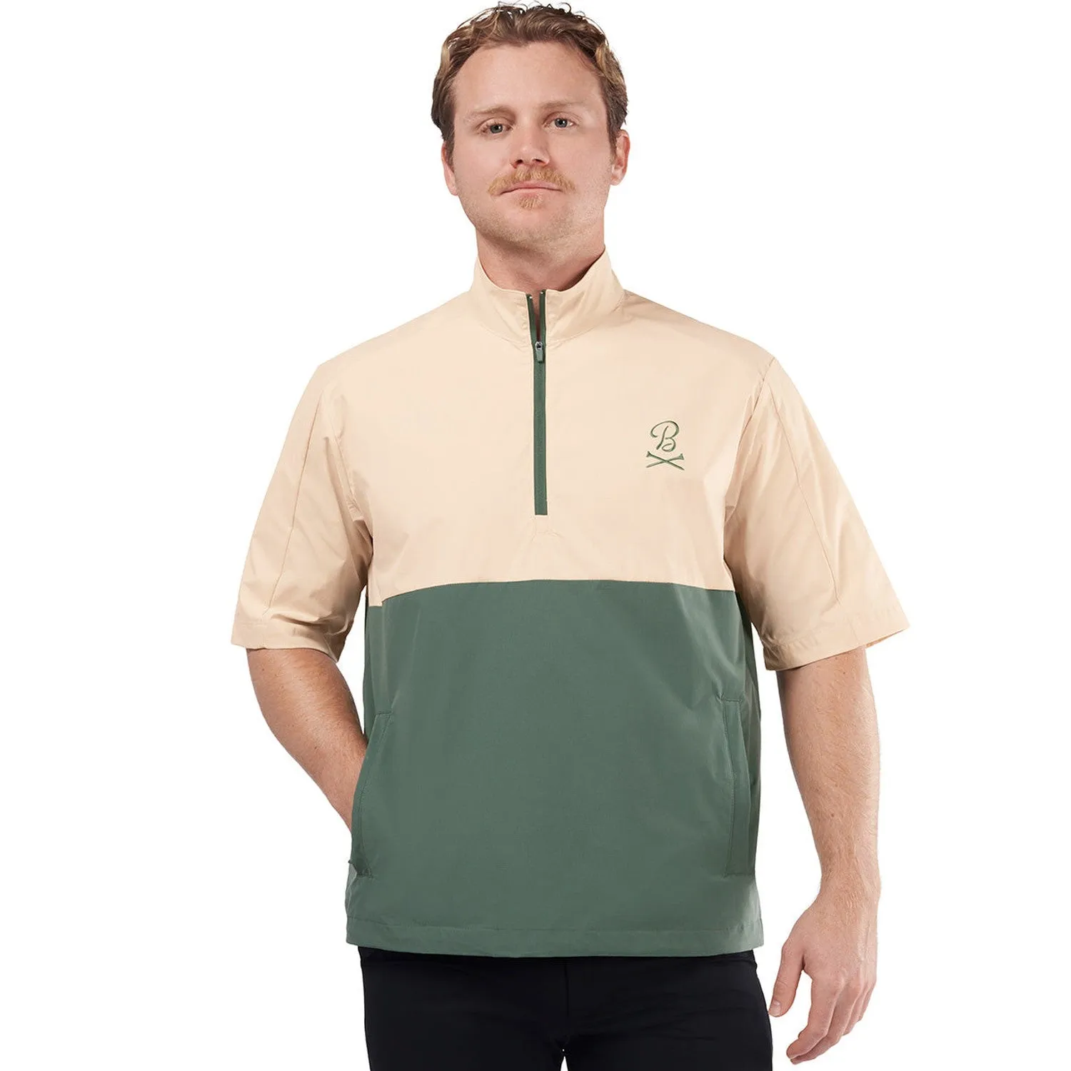 Barstool Golf Crossed Tees Short Sleeve Windbreaker