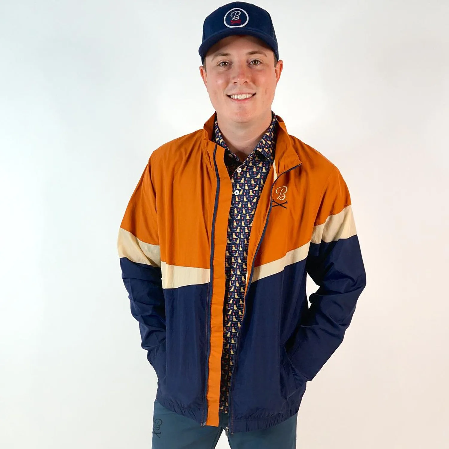 Barstool Golf Vintage Windbreaker