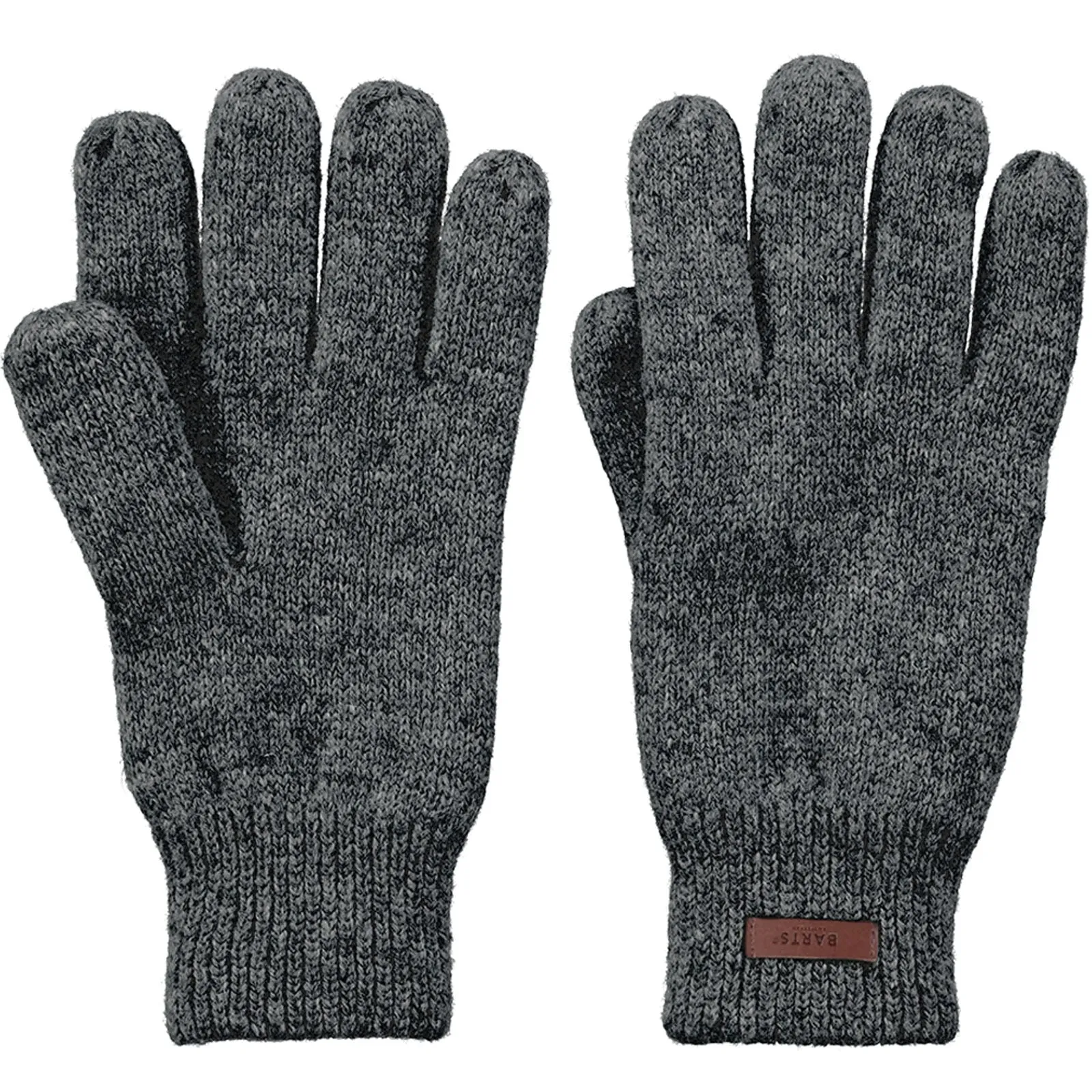 Barts Mens Haakkon Wool Fleece Lined Ribbed Cuff Gloves