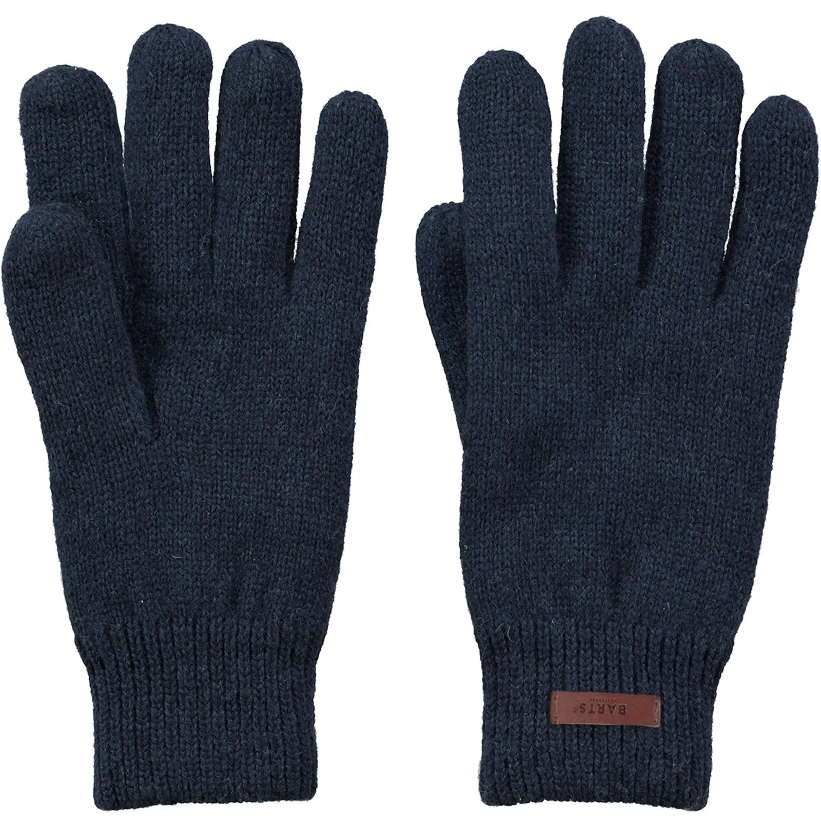 Barts Mens Haakkon Wool Fleece Lined Ribbed Cuff Gloves