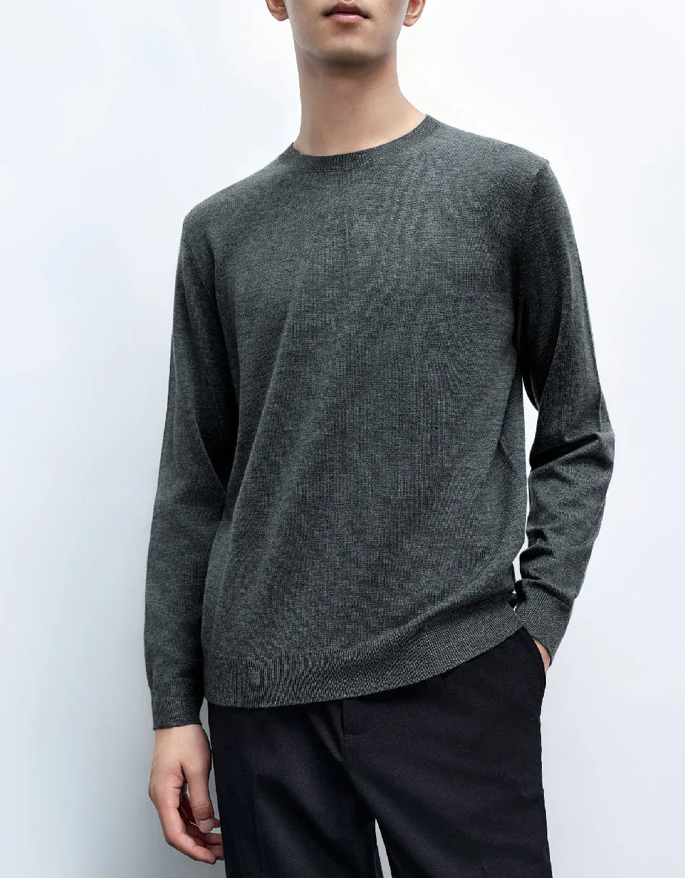 Basic Knitted T-Shirt