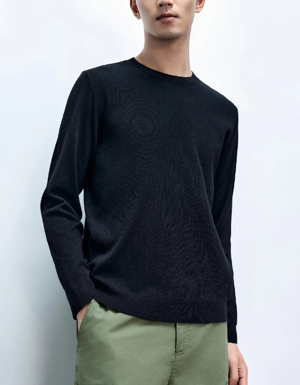 Basic Knitted T-Shirt