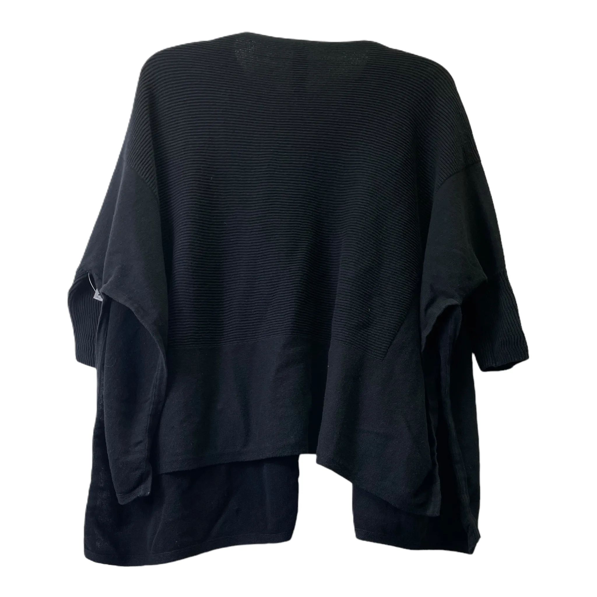 Black Sweater Cardigan By Marla Wynne Size: M