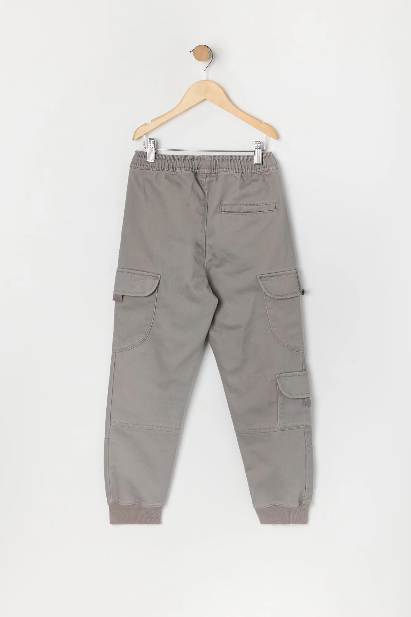 Boys Zipper Cargo Jogger