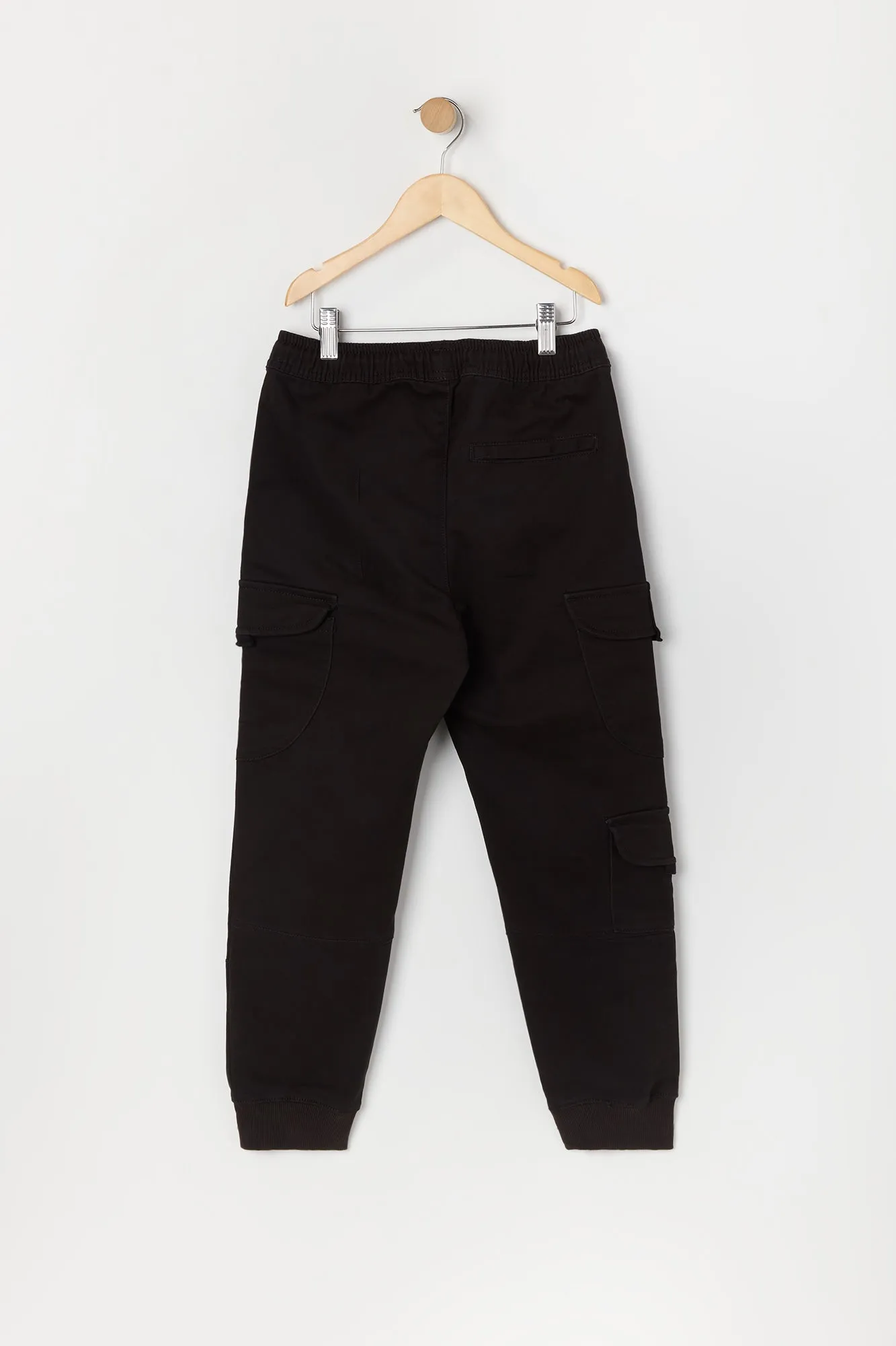 Boys Zipper Cargo Jogger