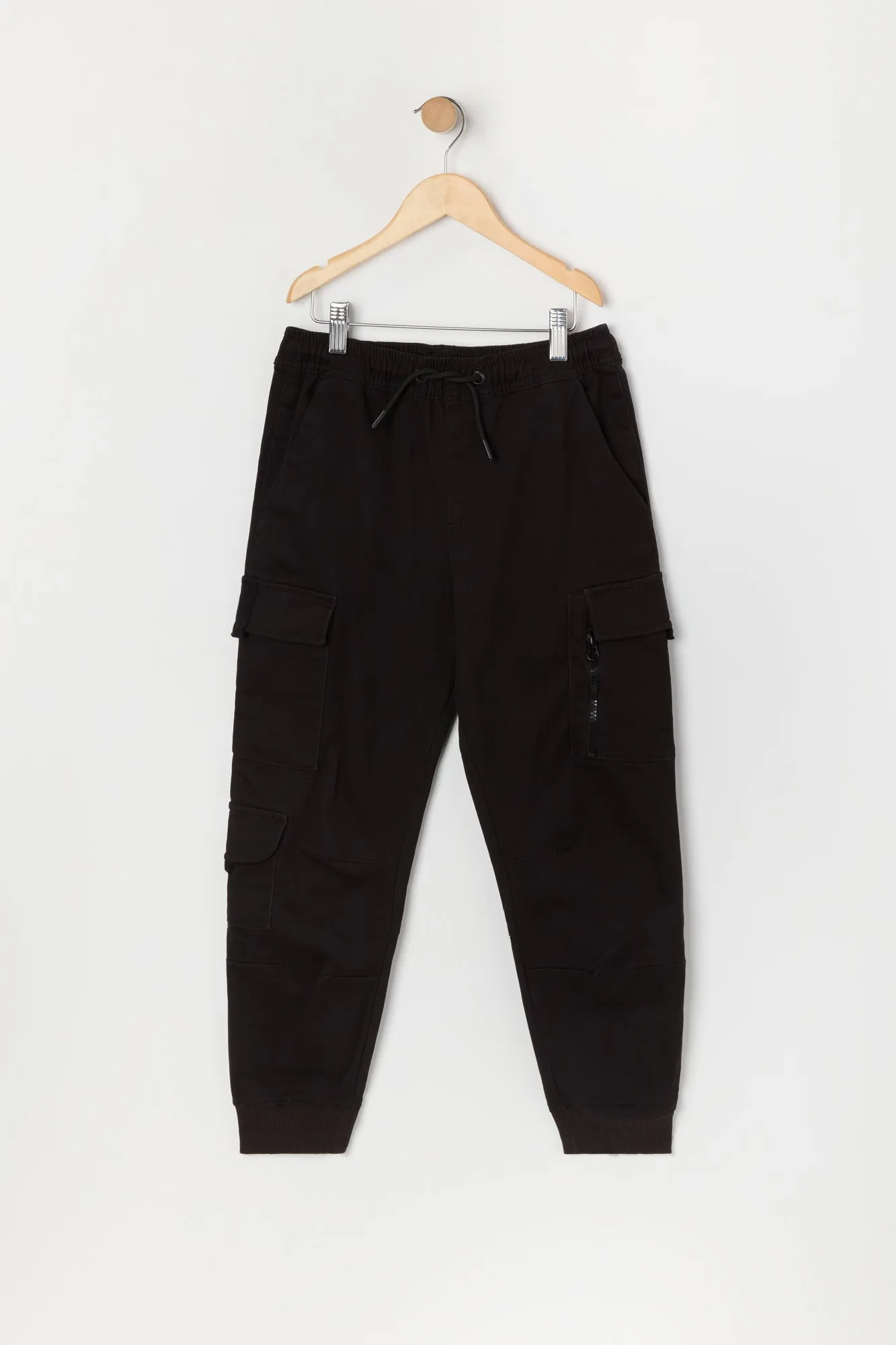 Boys Zipper Cargo Jogger