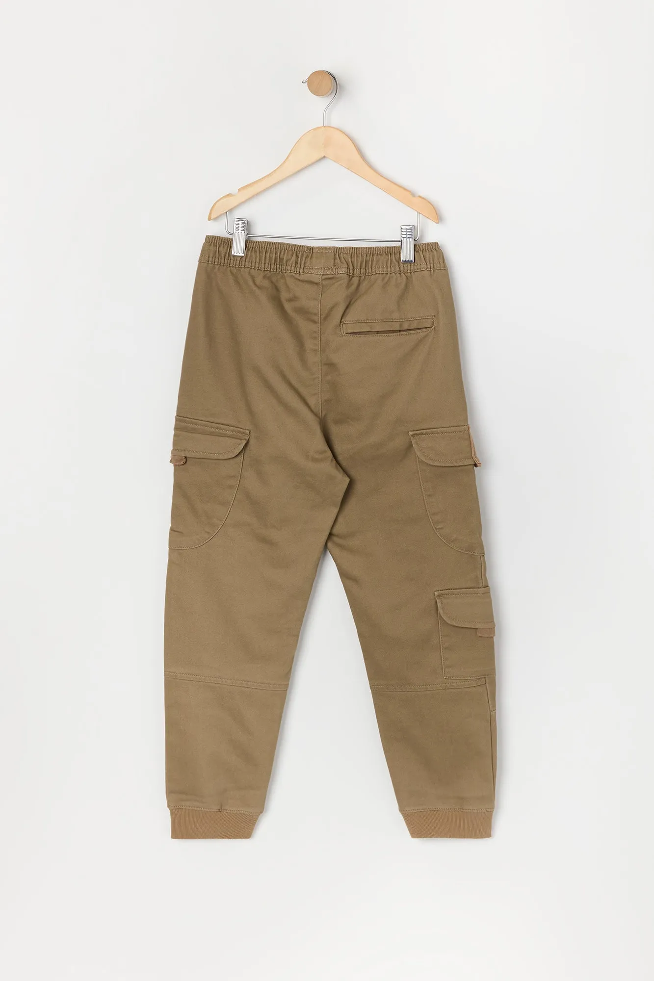 Boys Zipper Cargo Jogger