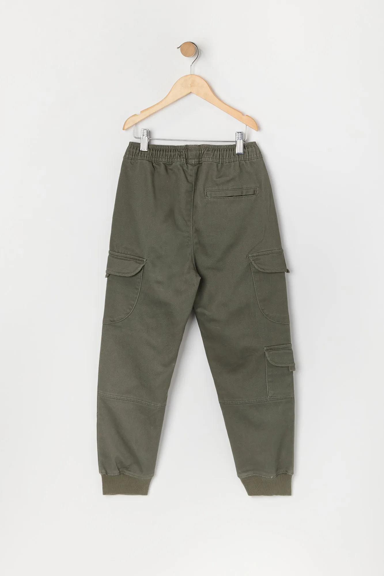 Boys Zipper Cargo Jogger