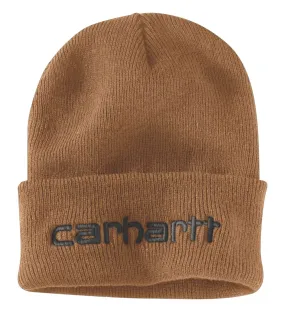 Carhartt 104068 Knitted Insulated Logo Graphic Cuffed Beanie Hat