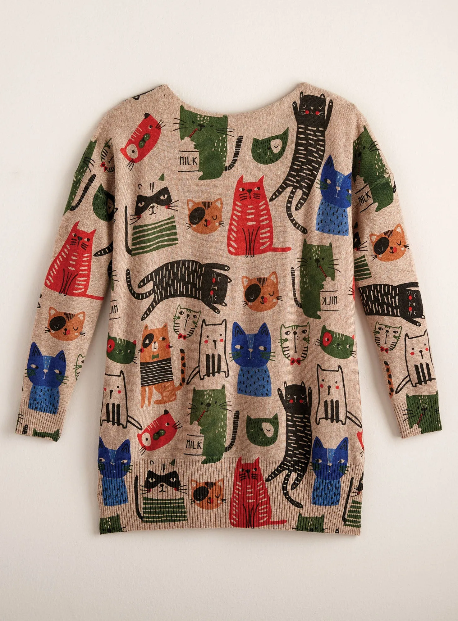 Cartoon Cats Sweater