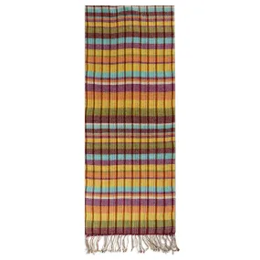 Cashmere & Merino Wool Scarf - Stitched Multi