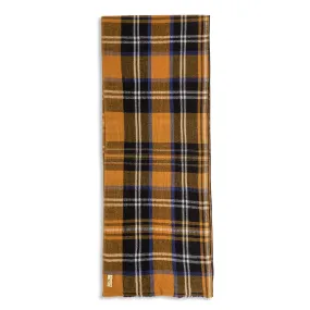 Cashmere & Merino Wool Scarf - Tartan Yellow