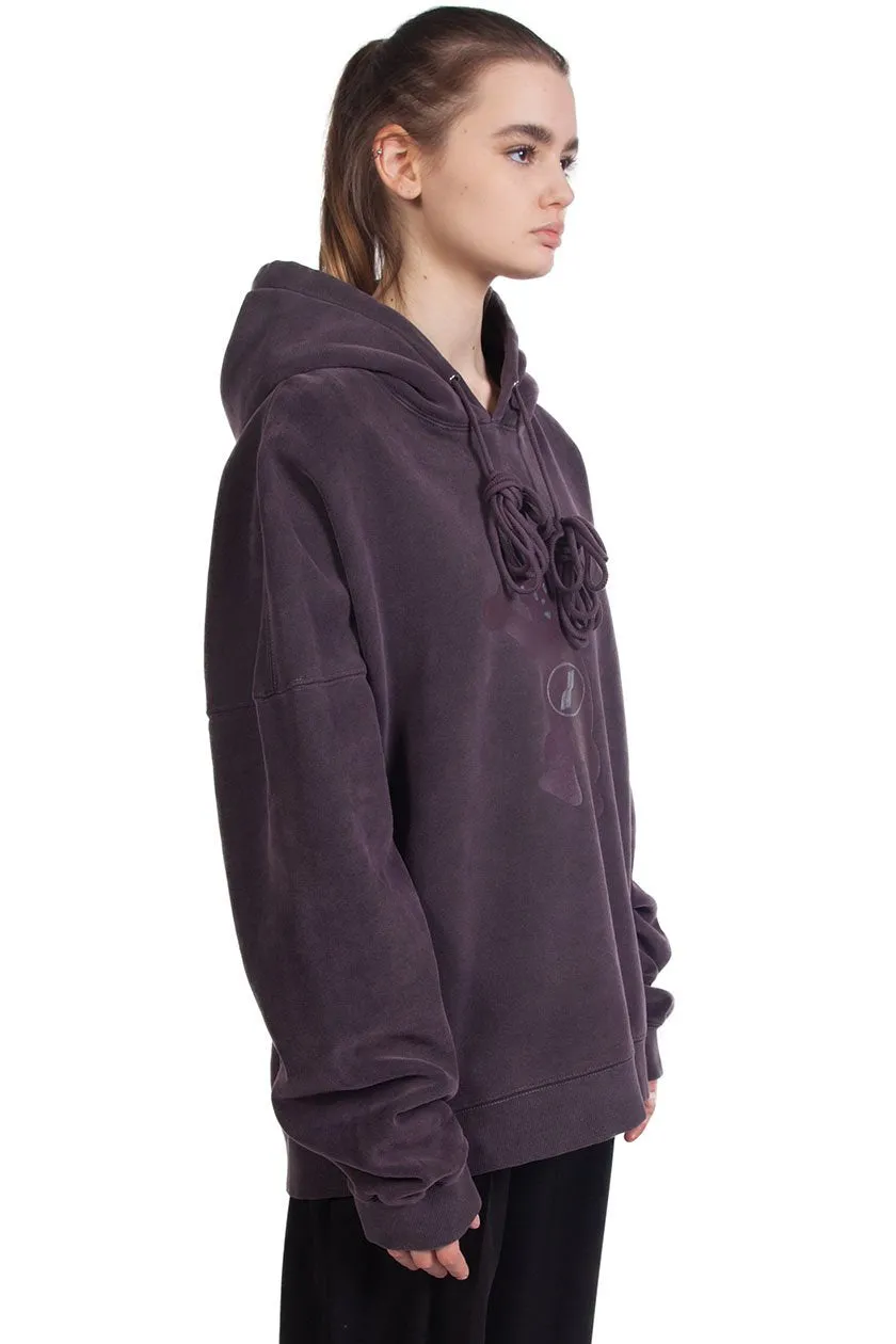 Charcoal Teddy Hoodie