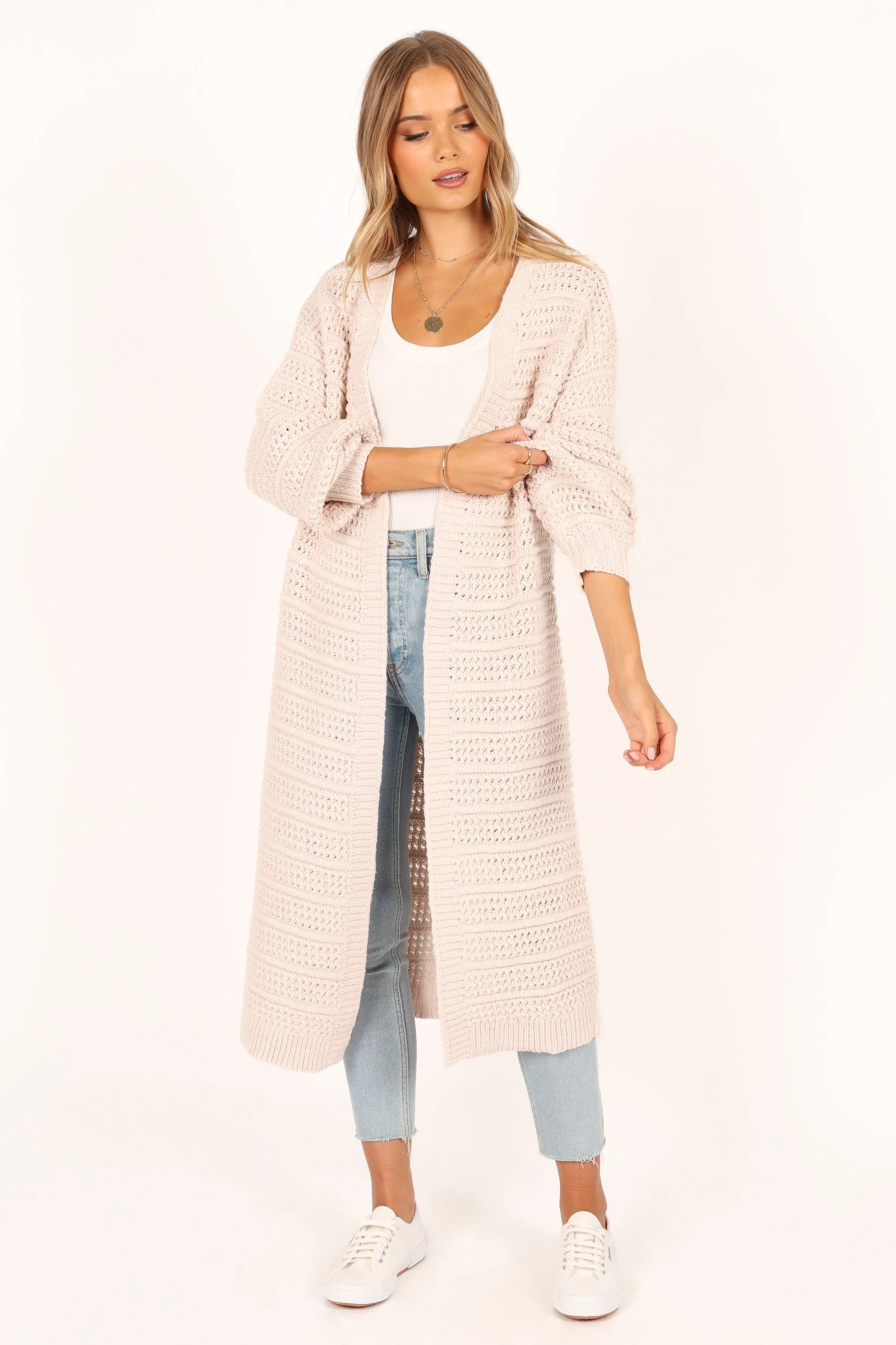 Chloelle Cardigan - Beige