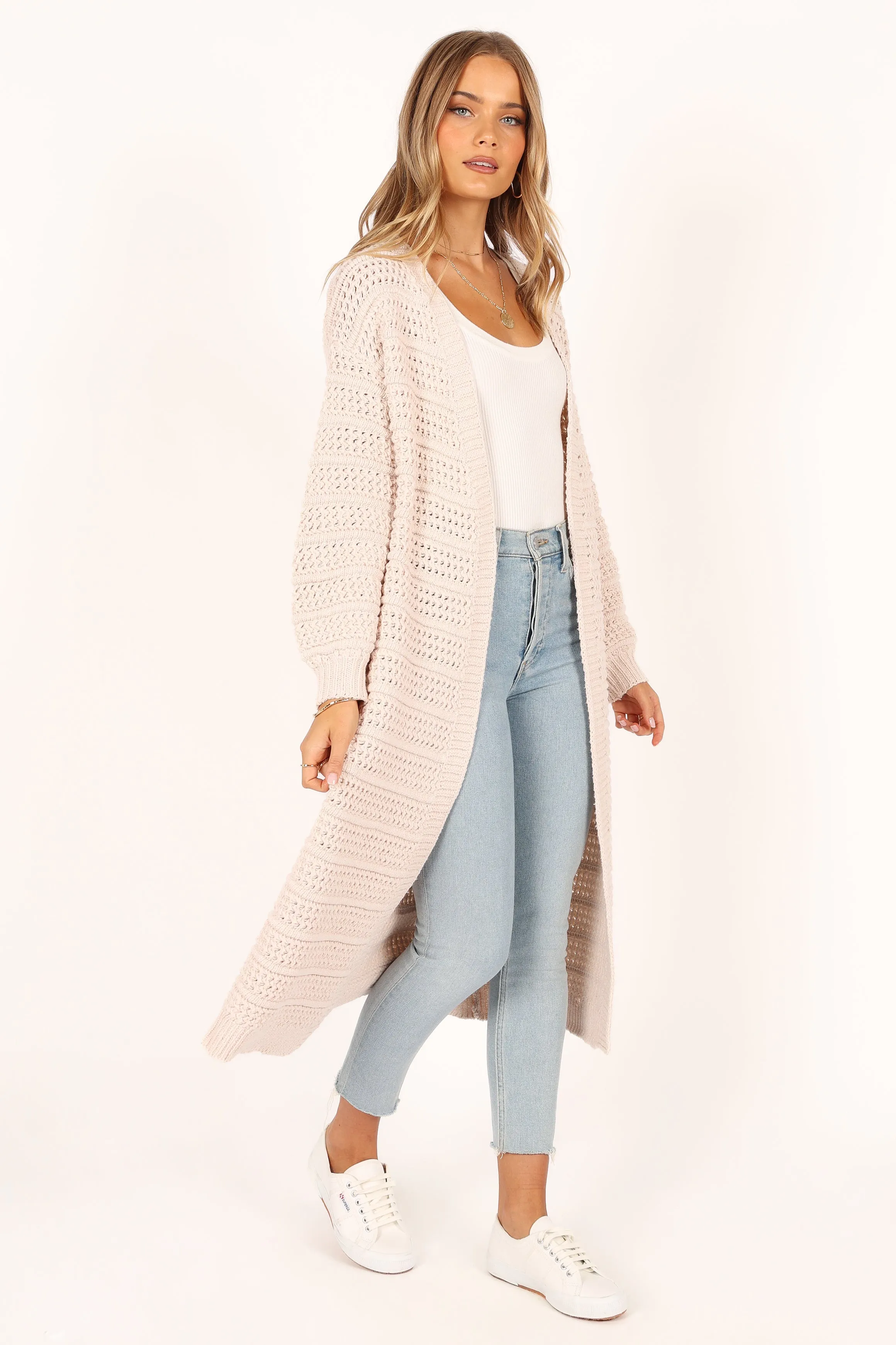 Chloelle Cardigan - Beige