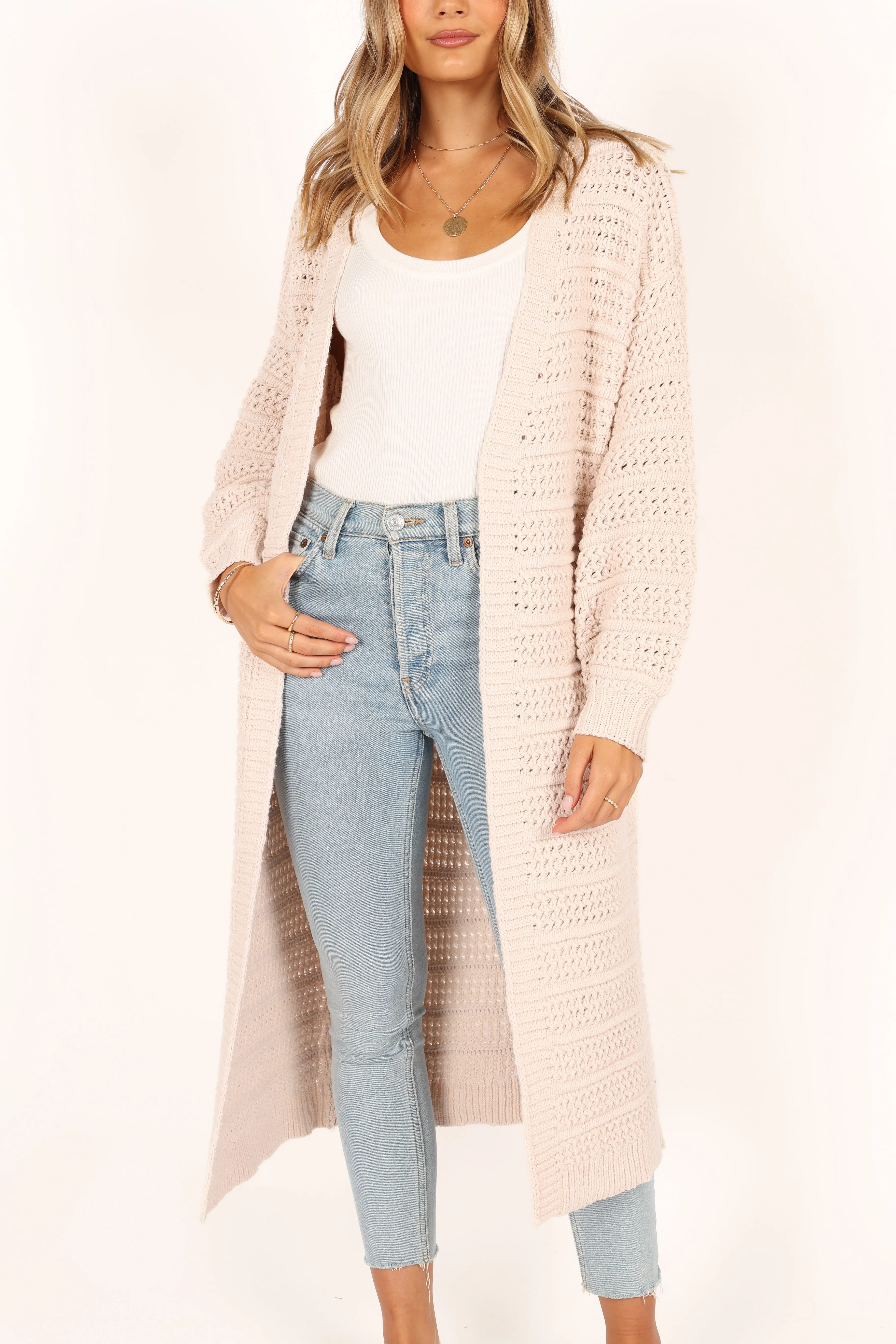 Chloelle Cardigan - Beige