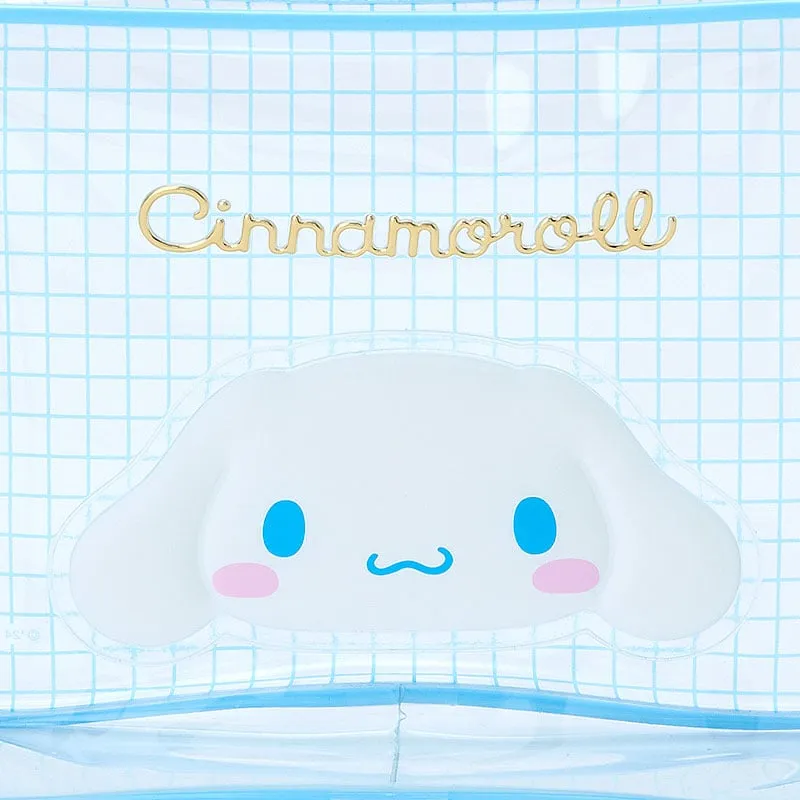 Cinnamoroll Clear Grid Zipper Pouch