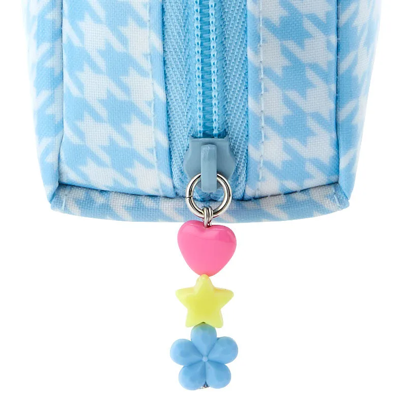 Cinnamoroll Zipper Pouch (Floral Houndstooth Series)