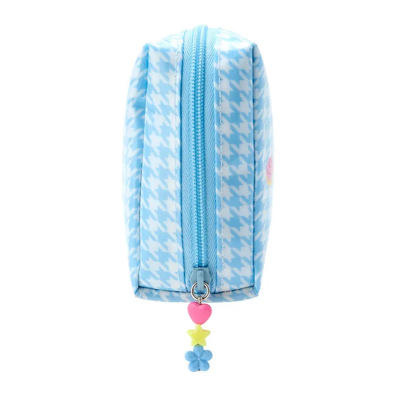 Cinnamoroll Zipper Pouch (Floral Houndstooth Series)