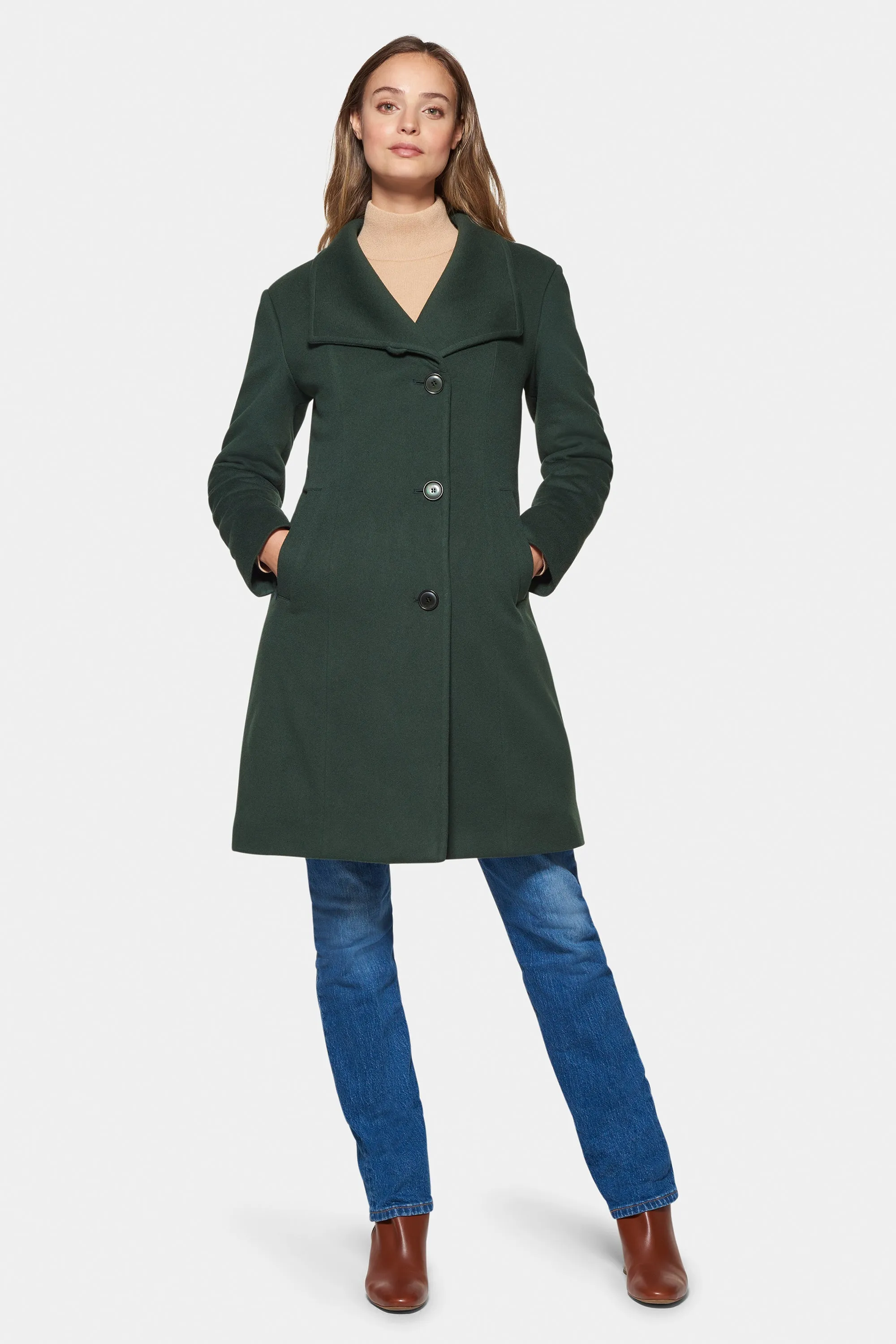 City Coat, Hunter Green