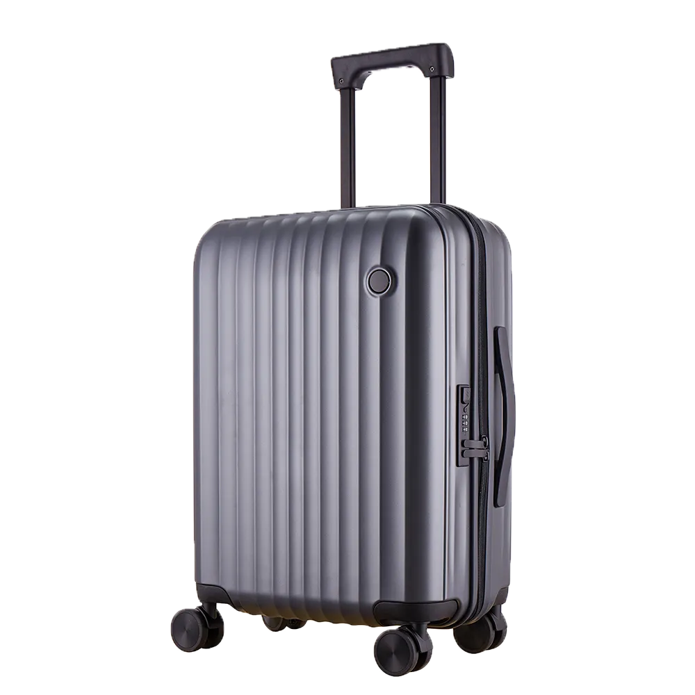 Claxton Zipper Spinner Hardshell Luggage 20" Carry-on