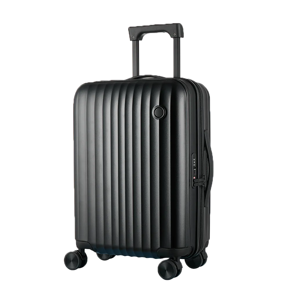 Claxton Zipper Spinner Hardshell Luggage 20" Carry-on