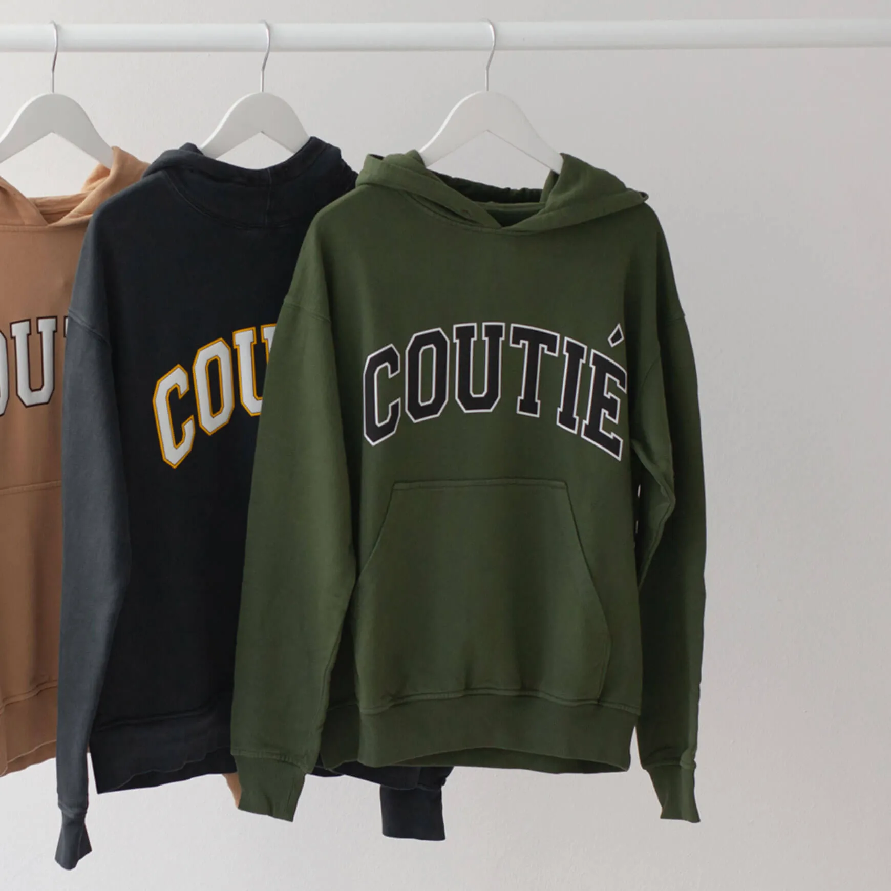 College Hoodie Olive