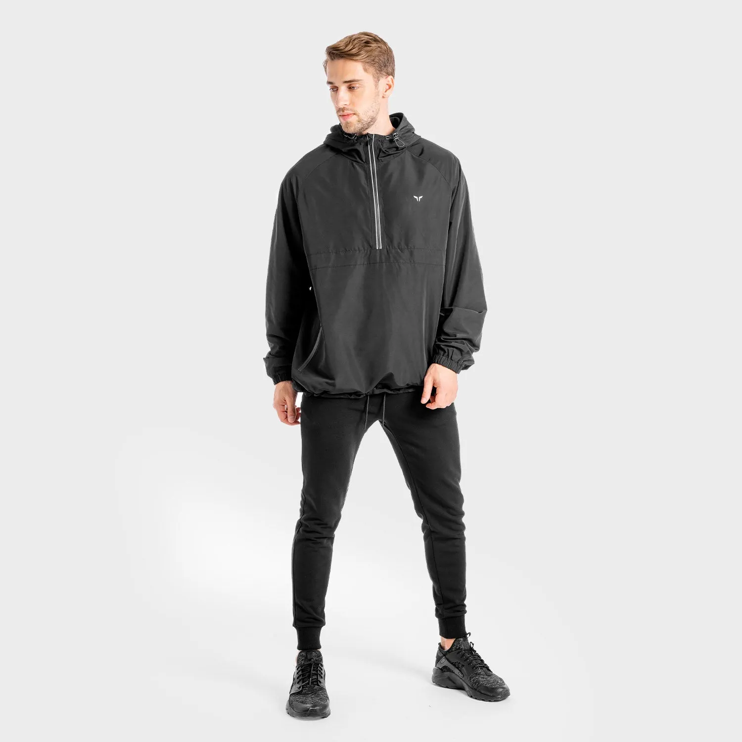 Core Windbreaker - Onyx