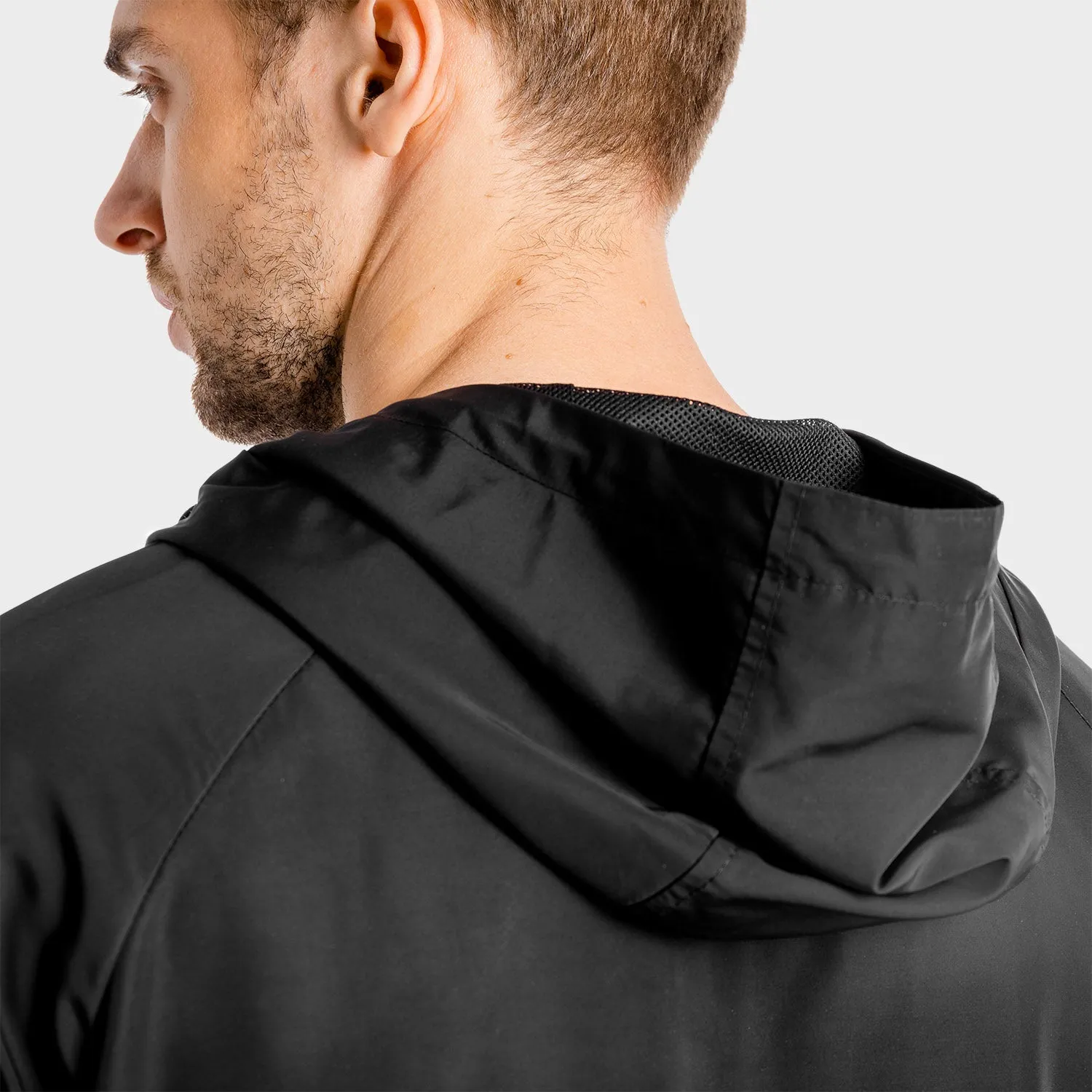 Core Windbreaker - Onyx