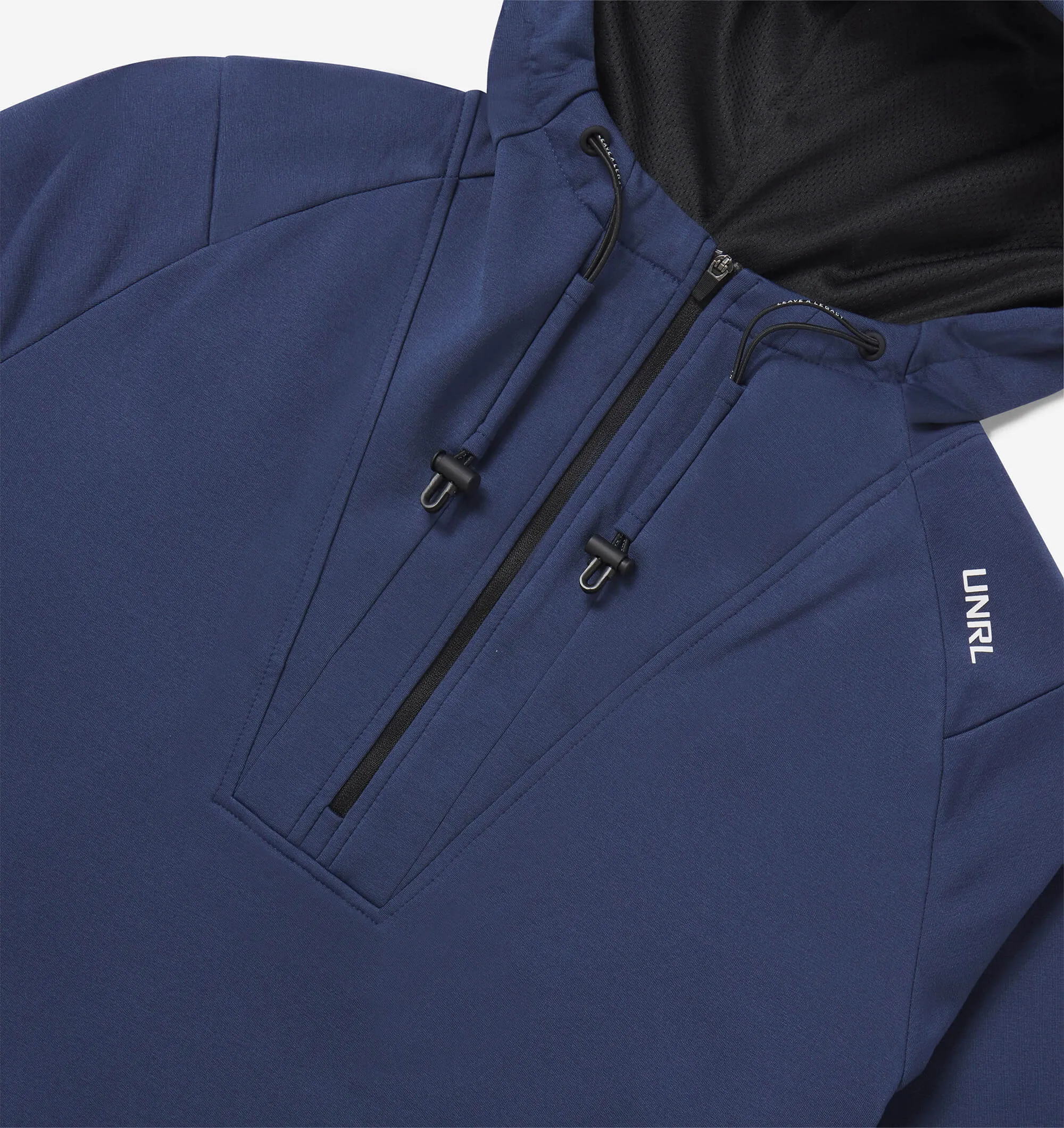 Crossover Half-Zip Hoodie